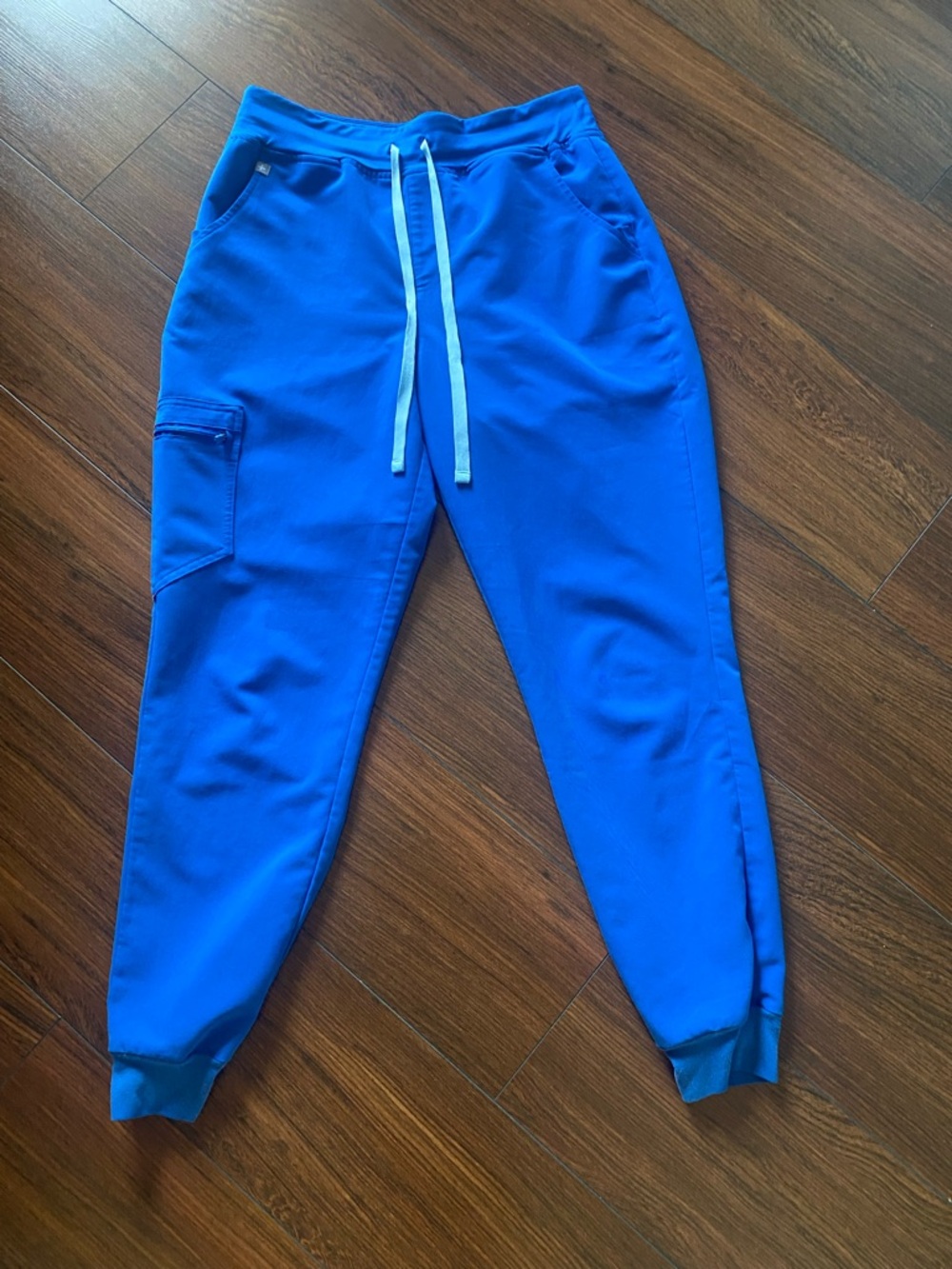 FIGS Royal Blue Zamora High-waisted  Scrub Joggers